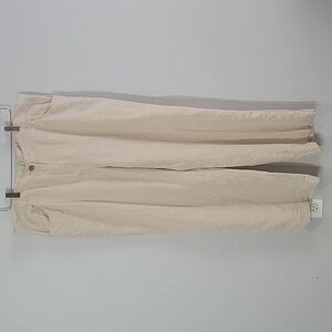 Chico's linen straight leg pants